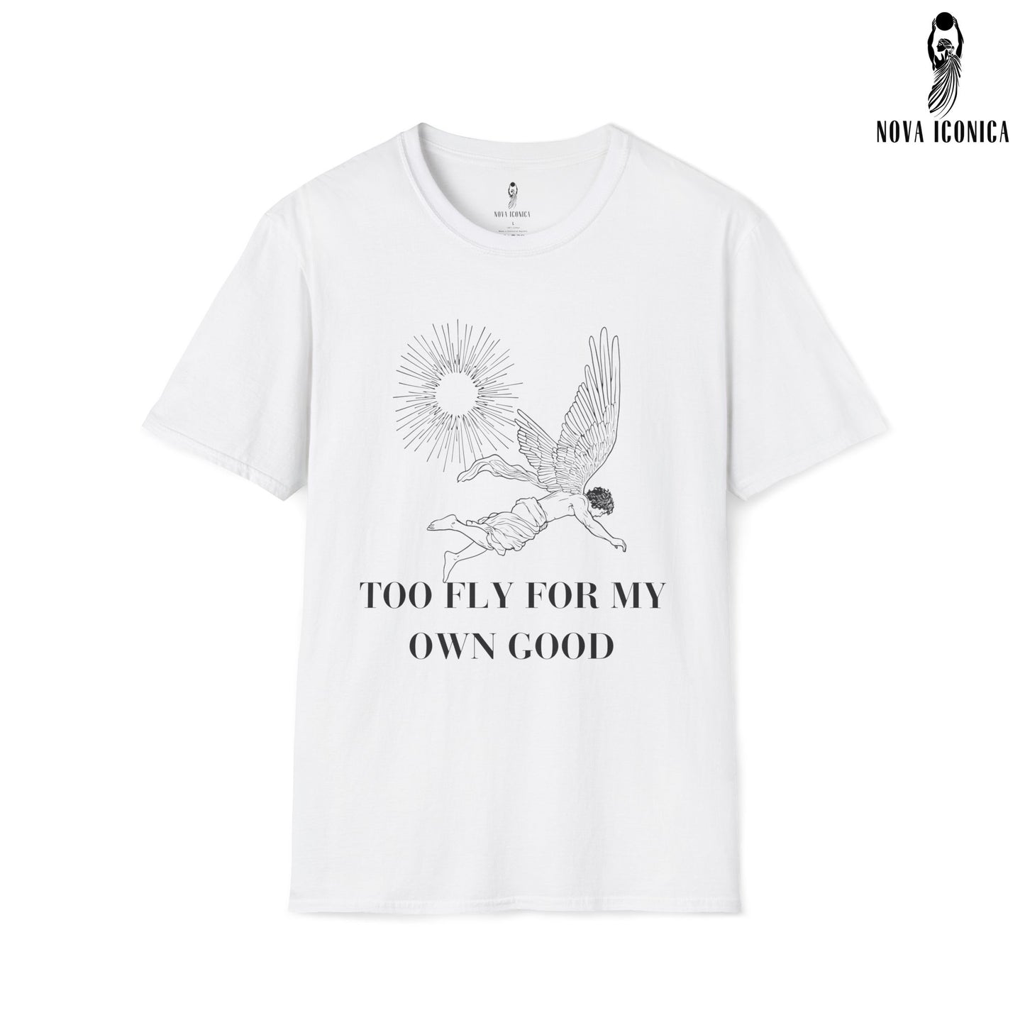 Mythology Shirt Icarus Shirt Greek Mythology Poet Shirt Dark Academia Clothing Literary Shirt Literature Shirt Librarian Book Club T-Shirt