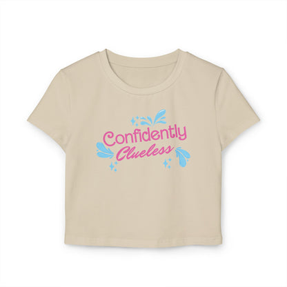 Confidently Clueless Baby Tee