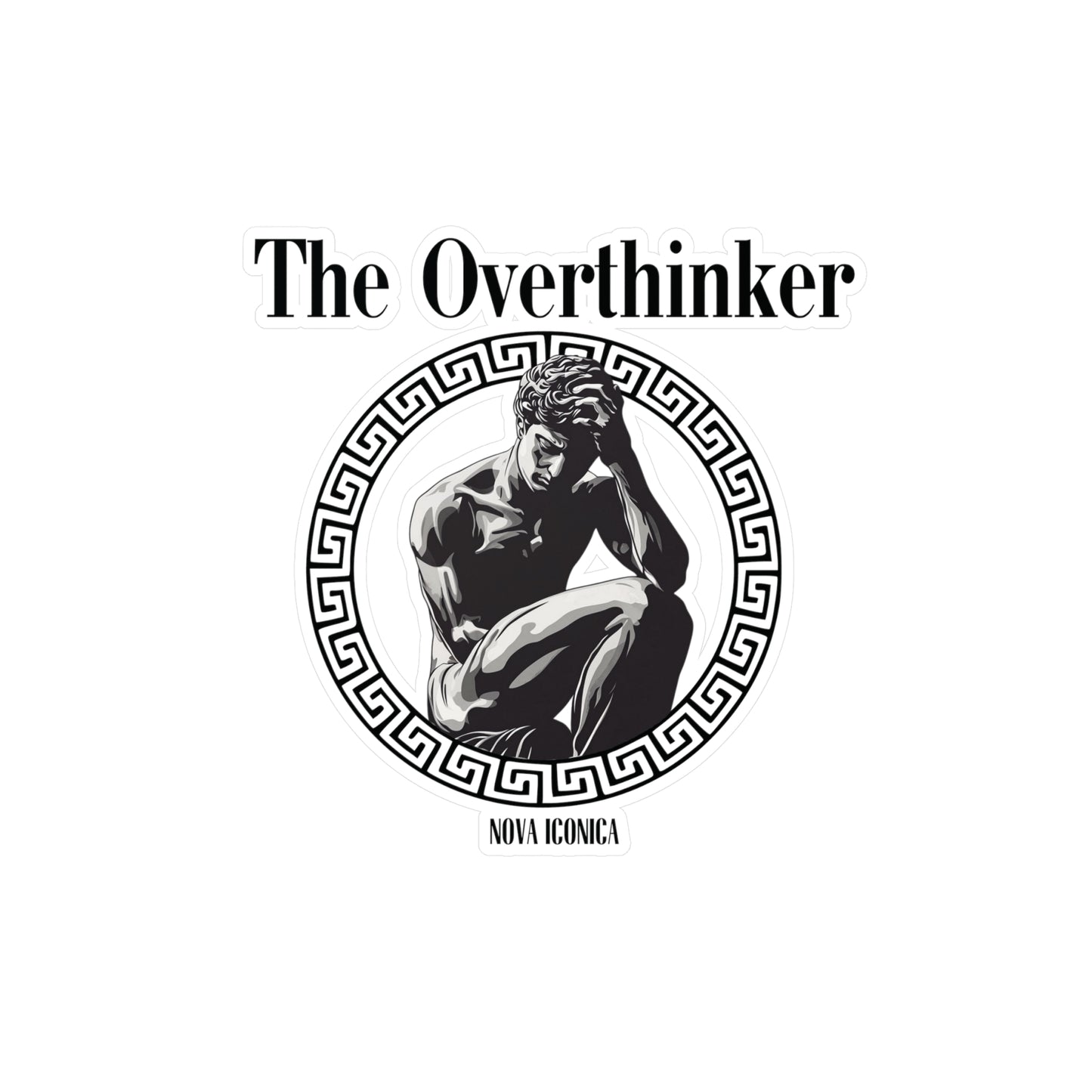 The Overthinker Sticker