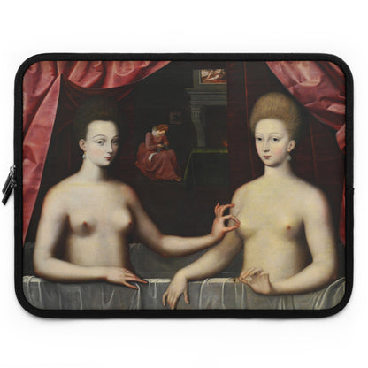 Gabrielle d'Estrées and One of Her Sisters Laptop Case