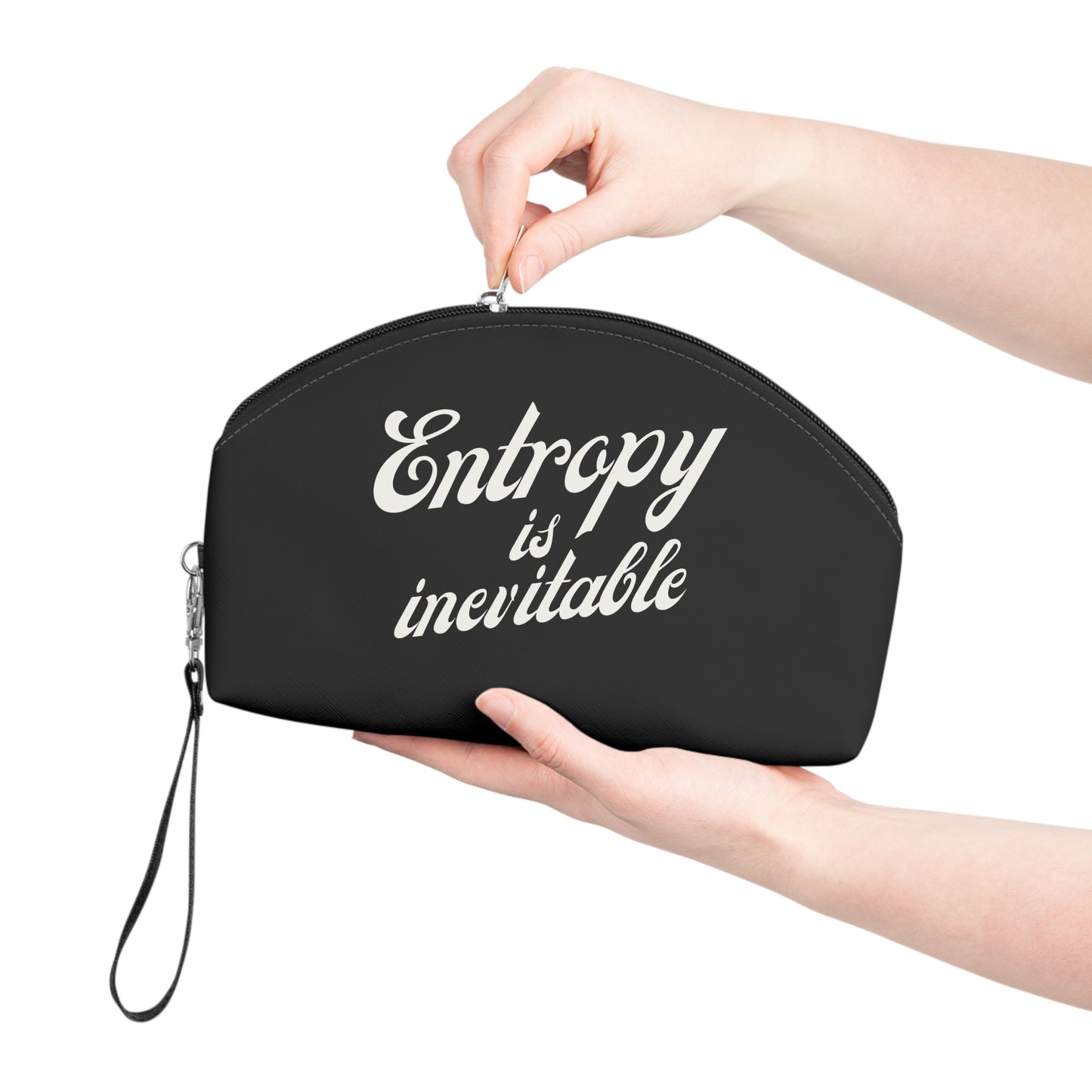 Entropy is Inevitable Makeup Bag - Stylish and Functional Organizer for Beauty Lovers