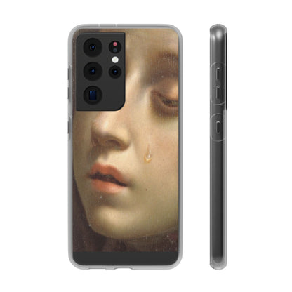 Renaissance tears detail iPhone Case, Aesthetic iPhone case
