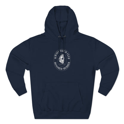 Always Tired Club Fleece Hoodie - Cozy Black Sweatshirt for Casual Comfort