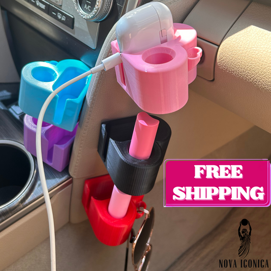AirPod Holder – Car Organizer for Wireless Earbuds – Nova Iconica