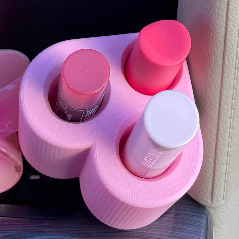 Lip Balm Holder Car Accessory (3 Holes)